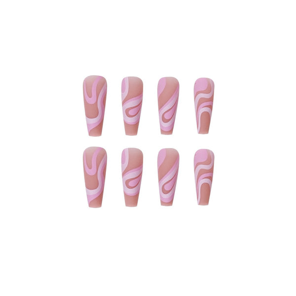 Coffin Press-On Nails